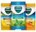 Купити Льодяники Вікс медові, ментолові, імбирні Vicks Throat Drops