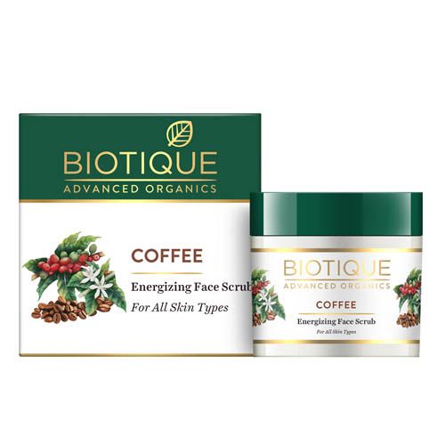 Купить Скраб Энергетический для лица Кофе Биотик, Biotique Coffee energizing Face Scrub, 50 г.