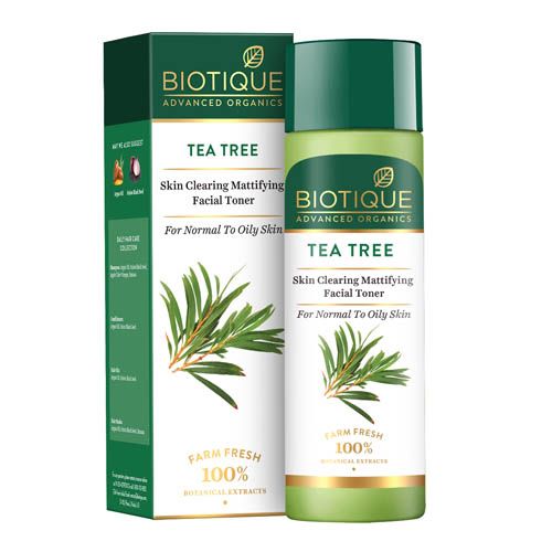 Купить Тоник для лица Чайное дерево Биотик, Biotique Tea Tree, 120 мл.