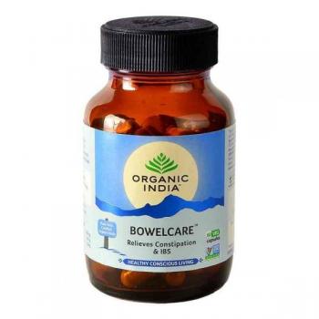 Купить Боулкеар / Забота о кишечнике Органик Индия, Bowelcare Organic India 60 капсул