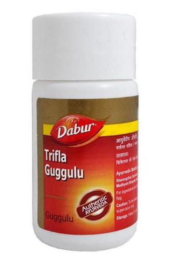 Купить Трифала гуггул Дабур, Trifla Guggulu Dabur, 80 таб.