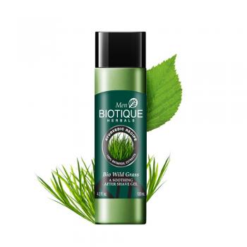 Купить Успокаивающий лосьон после бритья Биотик Дикие травы,  Biotique Bio Wild Grass A Soothing After Shave Gel, 120 мл.
