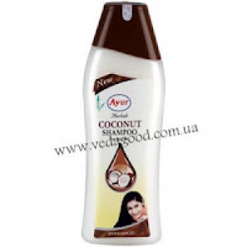 Купить Шампунь для волос Аюр Кокос,  Ayur Herbals Coconut Shampoo, 500 мл.