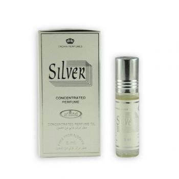 Купить Арабские масляные духи Серебро, Silver Al Rehab, 6 мл.
