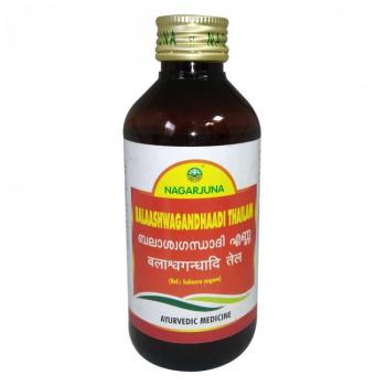 Купить Массажное масло Балаашвагандхади, Balaaswagandhaadi Thailam Nagarjuna 200 мл