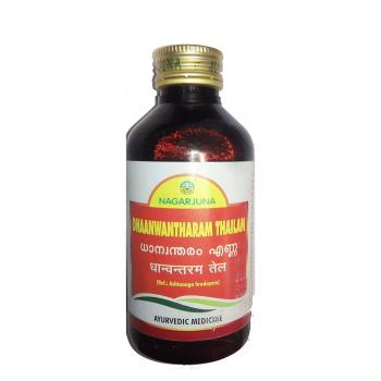 Купить Дханвантарам Тайлам Нагарджуна, Nagarjuna Dhanwantharam Thailam масажное масло 200 мл