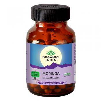Купить Моринга в капсулах Органик Индия, Мoringa Capsules Organic India 60 капсул