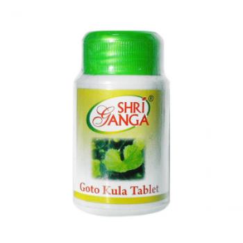 Купить Готу Кола Шри Ганга Goto kula tablet Shri Ganga 100 таб