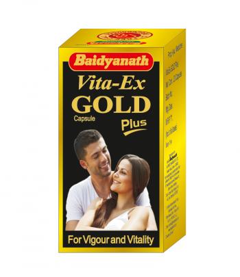 Купить Вита-Экс Голд Плюс, Vita-Ex Gold Plus Байдьянатх Baidyanath 20 капсул