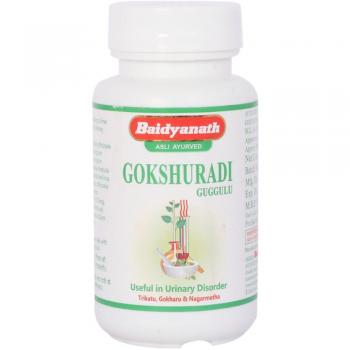 Купить Гокшуради Гуггул Байдьянатх для мочеполовой системы Gokshuradi Guggul Baidyanath 80 таб