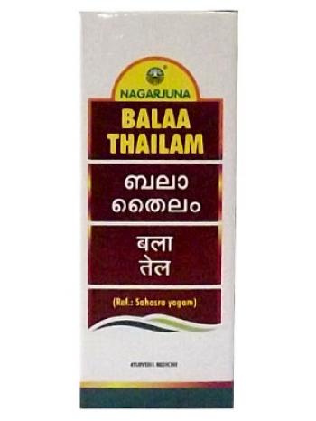 Купить Масло Бала Тайлам Нагарджуна, Bala Tailam oil Nagarjuna 25 мл