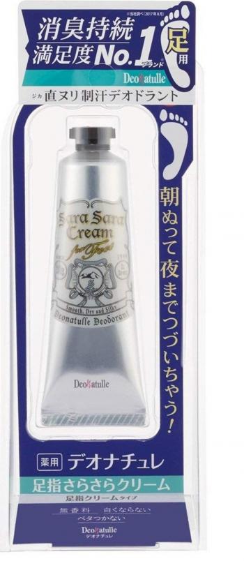 Купить Мягкий натуральный дезодорант-крем на основе квасцов для ног Deonatulle Sara Sara Cream 30 г