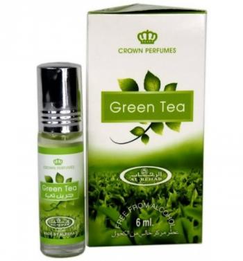 Купить Арабские масляные духи Зеленый чай,  Green Tea, Al-Rehab, 6 мл.