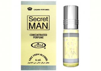Купить Арабские масляные духи, Secret Man,  Al Rehab, 6 мл