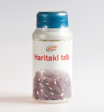 Купить Харитаки Шри Ганга Haritaki tab Shri Ganga 120 таблеток