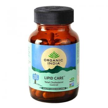Купить Липид Кер Органик Индия, Lipid Care Organic India 60 капсул