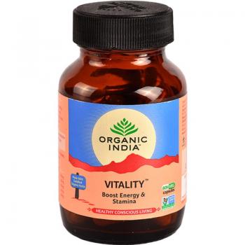 Купить Жизненная сила Органик Индия, Vitality Organic India 60 капсул