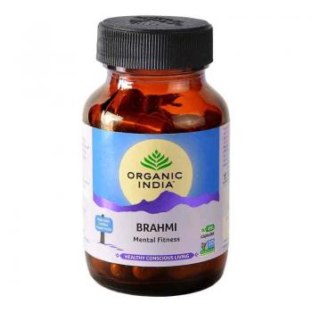 Купить Брами Органик Индия, Brahmi Organic India 60 капсул