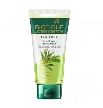 Купить Гель для умывания Чайное дерево Биотик, Biotique Tea Tree Face Wash, 150 мл.