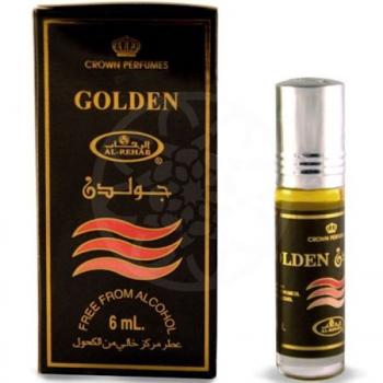 Купить Арабские масляные духи Золото, Golden, Al Rehab, 6 мл.