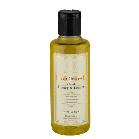 Купить Травяной шампунь Шафран тулси и ритха, Кхади,  Honey-Lemon juice, Khadi