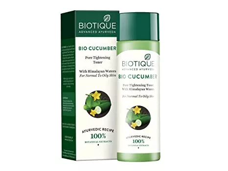 Купити Біо огіркова вода, Тонік для обличчя, Bio cucumber water, Biotique, 120 ml.
