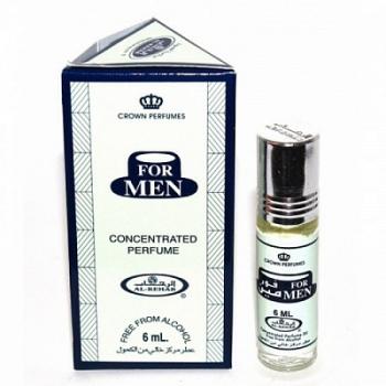 Купить Арабские масляные духи For Men, Al Rehab, 6 мл.