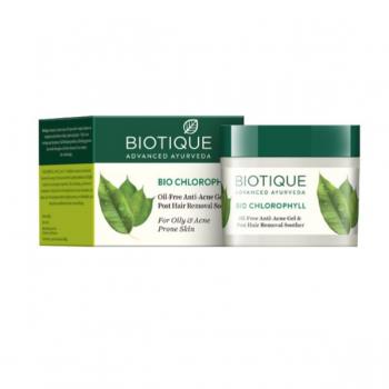 Купити Крем - гель для обличчя та тіла від прищів Біотик Хлорофіл, Biotique Bio Chlorophyll, 50 г.