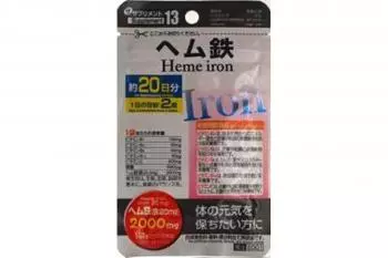 Купити Залізо Daiso Heme iron