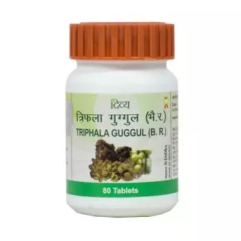 Купить Трифала гугул Дивья/Патанджали, Triphala guggul Divya Patanjali 80 таб