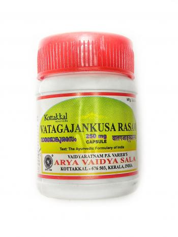 Купити Вата Гаджанкус Рас, Kottakkal Arya Vadya Sala Vata Gajankus Rasam 30 капсул
