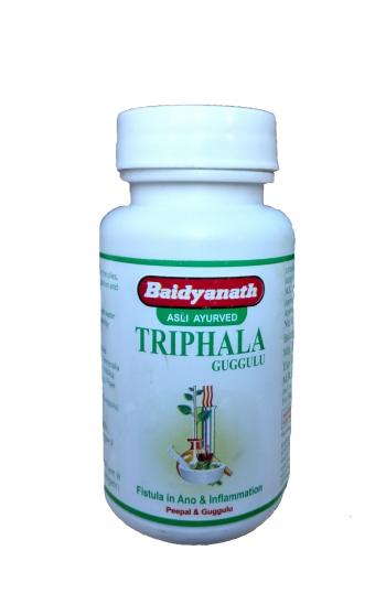 Купити Тріфала гуггул Байдьянатх Baidyanath Triphala Guggulu 80 таб