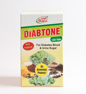 Купить Диабтон Шри Ганга, Diabtone Shri Ganga 120 таб