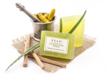 Купити Натуральне аюрведичне Мило Кхаді Алоє віра, Khadi Aloe vera, 125 р.
