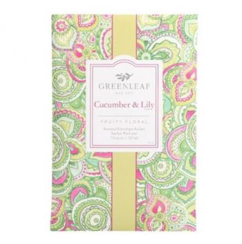 Купити Ароматичні саші Огірок та Лілія, Greenleaf