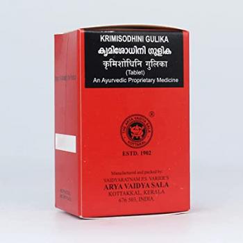 Купити Кримішодхіні Гулика Krimisodhini Gulika Arya Vaidya Sala 100 таб
