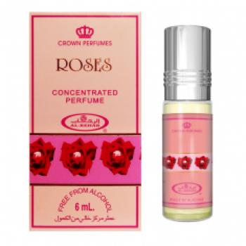 Купить Арабские масляные духи Роза, Roses, Al-Rehab, 6 мл.