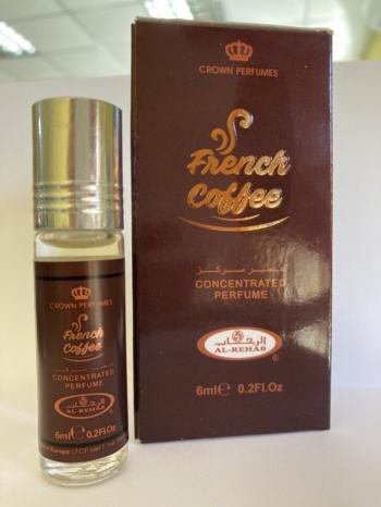 Купити Арабські олійні парфуми French coffee, Al Rehab, 6 мл.