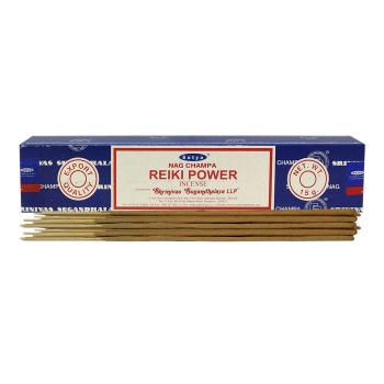 Купити Ароматичні палички, натуральні пахощі, Енергія рейки, Reiki power, Satya, 15 г